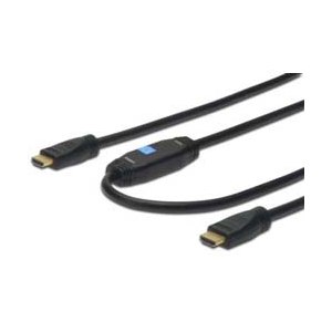 DIGITUS HDMI High Speed connection cable with Ethernet...