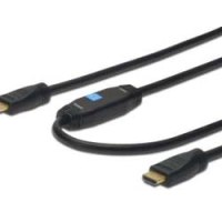 DIGITUS HDMI High Speed connection cable with Ethernet and signal amplifier