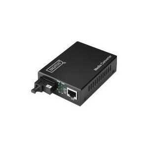 DIGITUS Bidirektionaler Gigabit Medienkonverter, RJ45 / SC