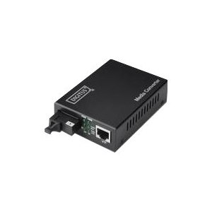 DIGITUS Bidirectional Gigabit Medienkonverter RJ45 SC -...