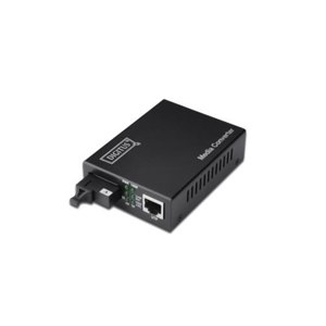 DIGITUS Bidirectional Gigabit Media Converter, RJ45 / SC