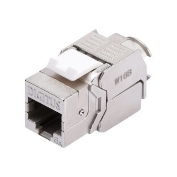 DIGITUS CAT 6A Keystone Module, shielded, toolfree