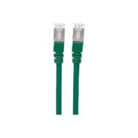 Intellinet Network Patch Cable, Cat7 Cable/Cat6A Plugs, 0.25m, Green, Copper, S/FTP, LSOH / LSZH, PVC, RJ45, Gold Plated Contacts, Snagless, Booted, Polybag - Netzwerkkabel - RJ-45 (M)