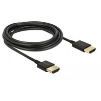 Delock Slim High Quality - HDMI with Ethernet cable