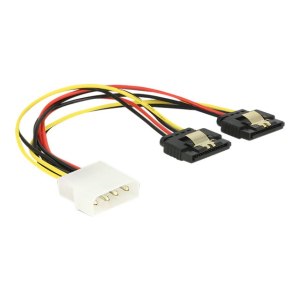 Delock 85237 - 0,2 m - Molex (4-pin) - 2 x SATA a 15 pin...