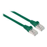 Intellinet Network Patch Cable, Cat7 Cable/Cat6A Plugs, 10m, Green, Copper, S/FTP, LSOH / LSZH, PVC, RJ45, Gold Plated Contacts, Snagless, Booted, Polybag - Netzwerkkabel - RJ-45 (M)