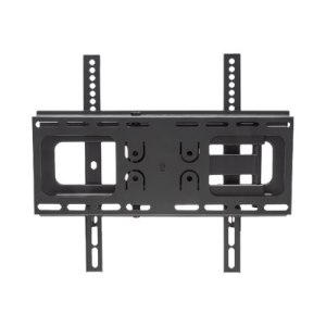 Manhattan TV & Monitor Mount, Wall, Full Motion, 1 screen, Screen Sizes: 32-55", Black, VESA 200x200 to 400x400, Max 50kg, LFD, Tilt & Swivel with 3 Pivots, Lifetime Warranty - Klammer - für LCD TV - stabiler Stahl - Schwarz - Bildschirmgröße: 81.3-139.7