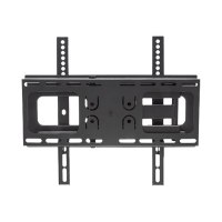 Manhattan TV & Monitor Mount, Wall, Full Motion, 1 screen, Screen Sizes: 32-55", Black, VESA 200x200 to 400x400, Max 50kg, LFD, Tilt & Swivel with 3 Pivots, Lifetime Warranty - Klammer - für LCD TV - stabiler Stahl - Schwarz - Bildschirmgröße: 81.3-139.7