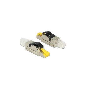 Delock Netzwerkanschluss - RJ-45 (M) - 6.22 cm