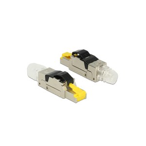 Delock Netzwerkanschluss - RJ-45 (M) - 6.22 cm