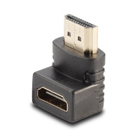 Lindy 90° Adapter - Down - HDMI rechtwinkliger Adapter