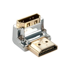 Lindy CROMO Down - HDMI rechtwinkliger Adapter