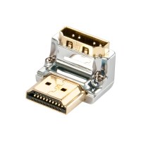 Lindy CROMO Down - HDMI rechtwinkliger Adapter