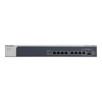 Netgear XS508M - Switch - unmanaged - 7 x 10 Gigabit Ethernet + 1 x 10 Gigabit Ethernet / 10 Gigabit Ethernet SFP+