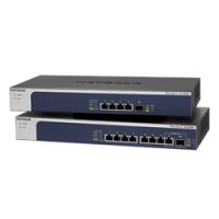 Netgear XS508M - Switch - unmanaged - 7 x 10 Gigabit Ethernet + 1 x 10 Gigabit Ethernet / 10 Gigabit Ethernet SFP+