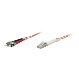 Intellinet Fiber Optic Patch Cable, OM1, LC/ST, 2m,...
