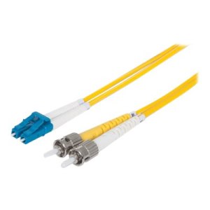 Intellinet Fibre Optic Patch Cable, OS2, LC/ST, 3m,...