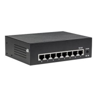 Intellinet 8-Port Gigabit Ethernet PoE+ Switch, IEEE 802.3at/af Power over Ethernet (PoE+/PoE)-