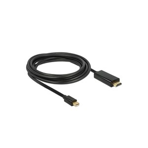 Delock 83700 - 3 m - HDMI - Mini DisplayPort - Maschio -...