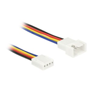 Delock extension cable for fan power supply - 4-pin PWM (M)