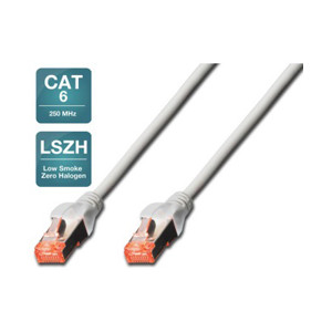 DIGITUS CAT 6 S/FTP patch cord, 10 units