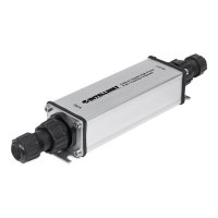 Intellinet Outdoor Gigabit High-Power PoE+ Extender Repeater, IEEE 802.3at/af Power over Ethernet (PoE+/PoE), Extends Range up to 100m, Metal, IP65