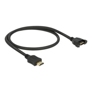 Delock HDMI mit Ethernet-Verlängerungskabel - HDMI (M)