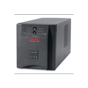 APC Smart UPS - 0,75 kVA - 500 W - 50/60 Hz - 340 J - 4,8 min - 16,4 min