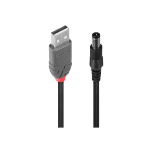 Lindy USB power cable - DC jack 5.5 x 2.5 mm (M) to USB...