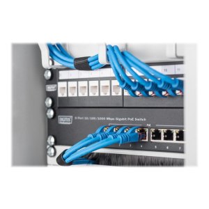 DIGITUS 8-Port Gigabit Netzwerkswitch, 10 Zoll, Unmanaged