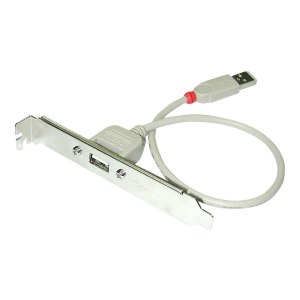 Lindy USB PC Back Plate - USB-Adapter - USB (W)