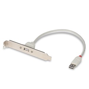 Lindy USB PC Back Plate - USB-Adapter - USB (W)
