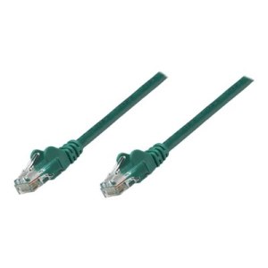 Intellinet Network Patch Cable, Cat6A, 0.25m, Green,...