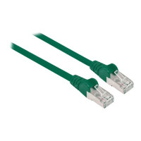 Intellinet Network Patch Cable, Cat6A, 2m, Green, Copper, S/FTP, LSOH / LSZH, PVC, RJ45, Gold Plated Contacts, Snagless, Booted, Polybag