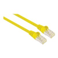 Intellinet Network Patch Cable, Cat6A, 1m, Yellow, Copper, S/FTP, LSOH / LSZH, PVC, RJ45, Gold Plated Contacts, Snagless, Booted, Polybag - Patch-Kabel (DTE)