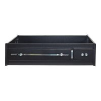 Intellinet 19" Schublade, 2 HE, 350 mm Fachbodentiefe, ausziehbar, schwarz - Rack Storage Drawer - Schwarz, RAL 9005 - 2U - 48.3 cm (19")