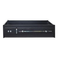 Intellinet 19" Schublade, 2 HE, 350 mm Fachbodentiefe, ausziehbar, schwarz - Rack Storage Drawer - Schwarz, RAL 9005 - 2U - 48.3 cm (19")