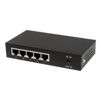 Intellinet 5-Port Gigabit Ethernet PoE+ Switch, 4 x PSE Ports, IEEE 802.3at/af Power over Ethernet (PoE+/PoE) Compliant, 60 W, Desktop