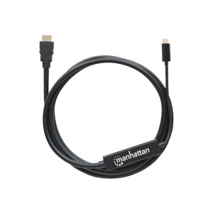 Manhattan USB-C to HDMI Cable, 4K@60Hz, 2m, Black,...