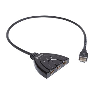 Manhattan HDMI Switch 3-Port, 1080p, Connects x3 HDMI...