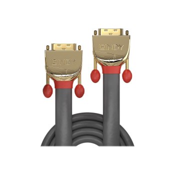 Lindy Gold - DVI-Kabel - Dual Link - DVI-D (M)