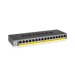 Netgear GS116PP - Switch - unmanaged - 16 x 10/100/1000...