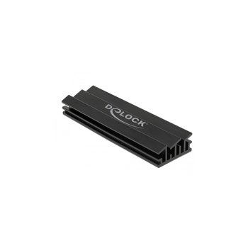 Delock Solid State Drive Kühlkörper - Schwarz