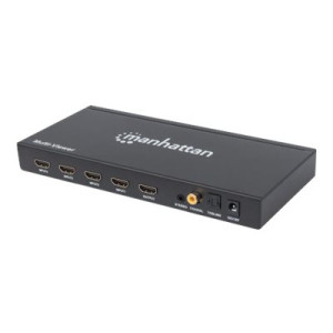 Manhattan 1080p 4-Port HDMI Multiviewer Switch, Switch...