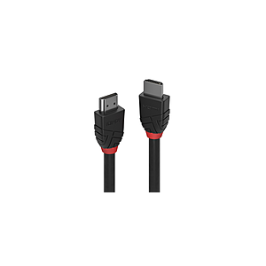 Lindy Black Line - HDMI mit Ethernetkabel - HDMI männlich bis HDMI männlich