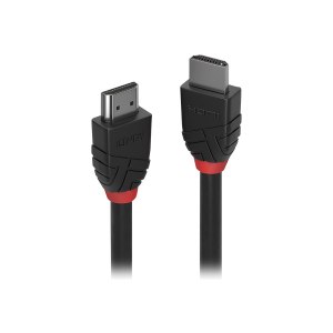 Lindy Black Line - HDMI-Kabel mit Ethernet - HDMI...