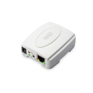 DIGITUS Fast Ethernet Print Server, USB 2.0