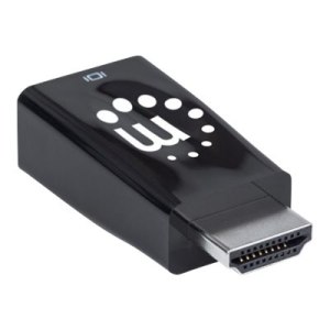 Manhattan HDMI to VGA (with Audio) Converter, 1080p, Male...