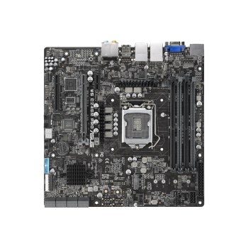 ASUS WS C246M PRO - Motherboard - micro ATX - LGA1151 Socket - C246 Chipsatz - USB 3.1 Gen 1, USB 3.1 Gen 2 - 2 x Gigabit LAN - Onboard-Grafik (CPU erforderlich)