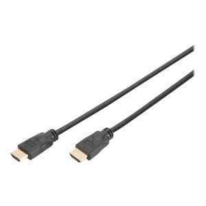 DIGITUS DK-330123-050-S - 5 m - HDMI tipo A (Standard) - HDMI tipo A (Standard) - 3840 x 2160 Pixel - Compatibilità 3D - Nero